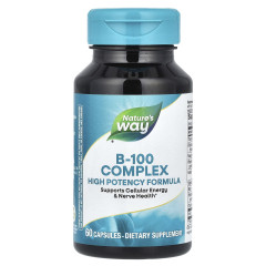 Комплекс вітамінів B100 Nature's Way (B-100 Complex) 60 капсул