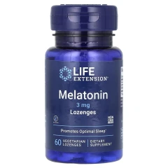 Мелатонин Life Extension (Melatonin) 3 мг 60 леденцов