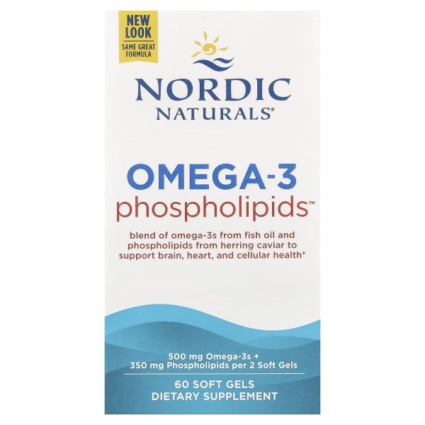 Омега-3 с фосфолипидами (Omega-3 Phospholipids) 60 капсул