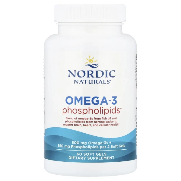 Омега-3 с фосфолипидами (Omega-3 Phospholipids) 60 капсул