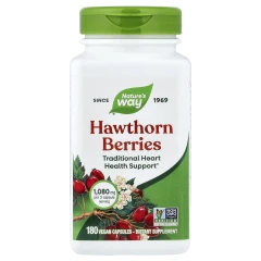 Ягоди глоду Nature's Way (Hawthorn Berries) 1530 мг 180 капсул