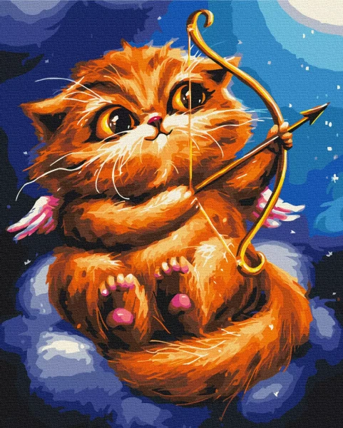 Картина по номерам Стрелец купидончик © Марианна Пащук 40x50 Brushme