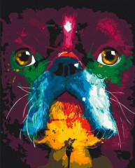Картина за номерами ФРАНЦУЗЬКИЙ БУЛЬДОГ 40x50 см Art Craft