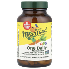 MegaFood, One Daily, мультивітаміни для дітей, 60 мінітаблеток