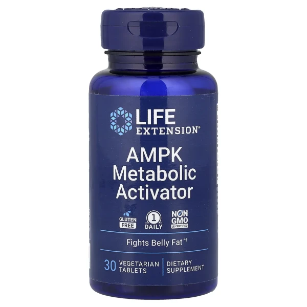 Активатор метаболизма аденозинмонофосфокиназы Life Extension (AMPK metabolic activator) 30 таблеток
