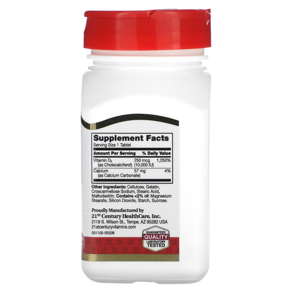 Вітамін Д3 (Vitamin D3) 10000 МО 110 таблеток
