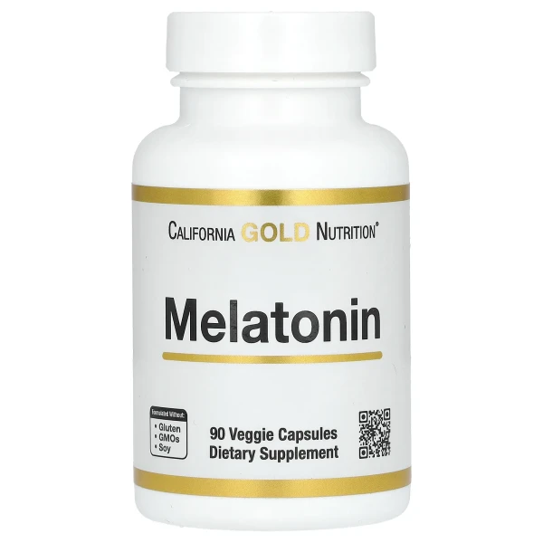 Мелатонин California Gold Nutrition (Melatonin) 3 мг 90 капсул
