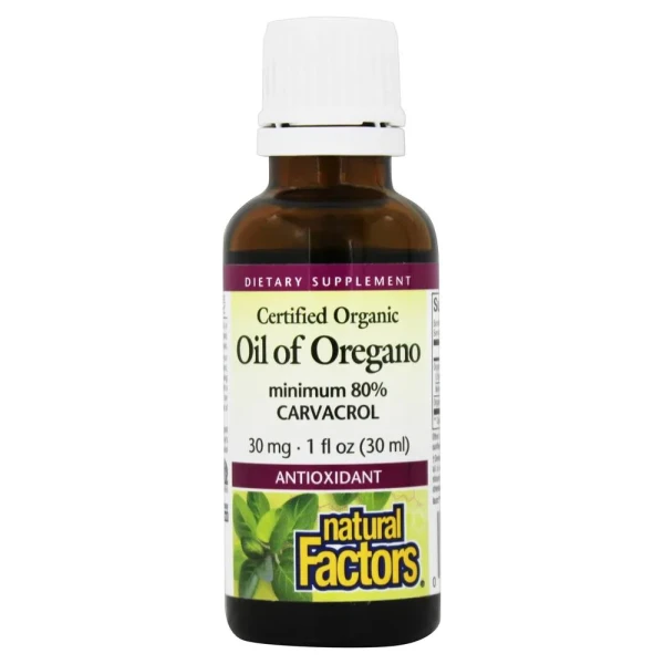 Олія орегано Natural Factors 30 мл (Oil of Oregano)