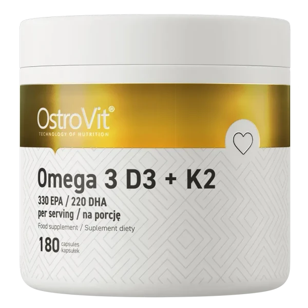 Ostrovit Омега 3 D3+K2 Omega 3 D3+K2 180 капсул
