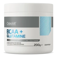 BCAA Ostrovit+Глутамін BCAA + Glutamine грейпфрут 200 г