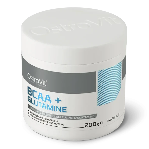 BCAA Ostrovit+Глутамін BCAA + Glutamine грейпфрут 200 г