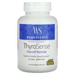 ThyroSense підтримка щитовидної залози для жінок Thyroid Formula (WomenSense Natural Factors) 120 капсул