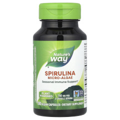 Спіруліна мікроводорості (Spirulina) 380 мг 100 капсул