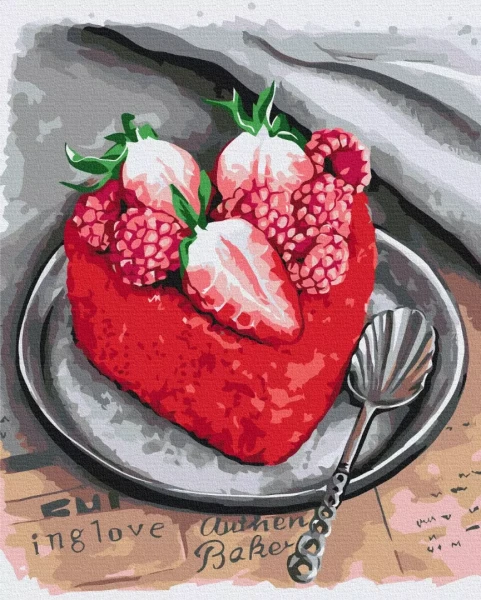 Картина за номерами Любов на десерт © Anna Kulyk 40x50 Brushme