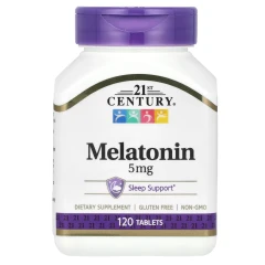 Мелатонин 21st Century (Melatonin) 5 мг 120 таблеток