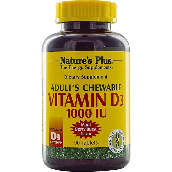 Вітамін D3 (Vitamin D3 Nature's Plus) 1000 МО 90 таблеток