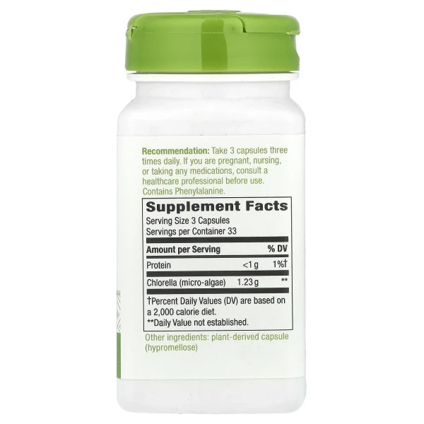 Хлорелла Nature's Way (Chlorella) 100 капсул