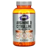 NOW Foods, Sports, аргінін і цитрулін, 240 рослинних капсул