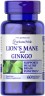 Екстракт грибів їжовика та гінкго Puritan's Pride (Lion's Mane and Ginkgo) 60 капсул