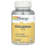 Solaray, калій, 99 мг, 200 капсул VegCap