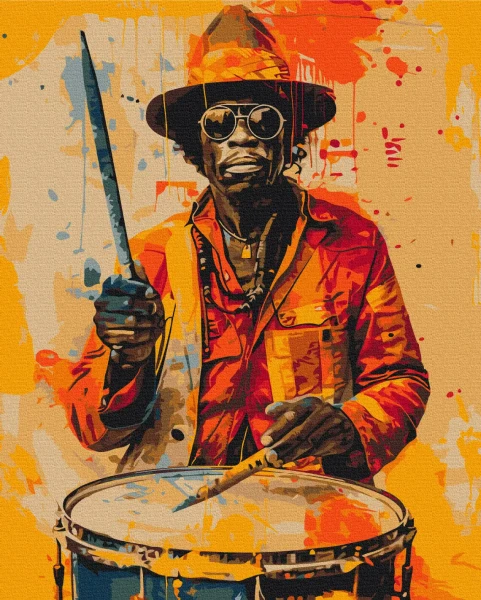 Картина за номерами Барви музики  Brushme 48x60