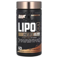 Жироспалювач для жінок Nutrex (Lipo-6 Hers Ultra Concentrate) 60 капсул
