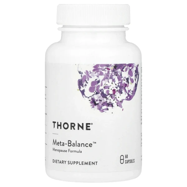 Помощь при менопаузе Thorne (Meta-Balance) 60 капсул