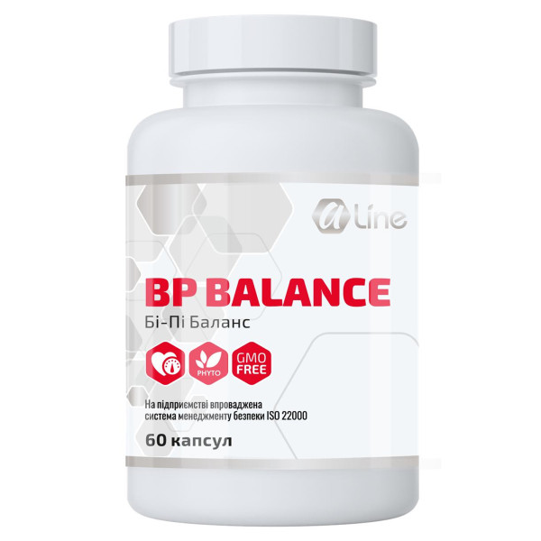 Бі Пі Баланс ALine (BP Balance) для покращення тиску 60 капсул