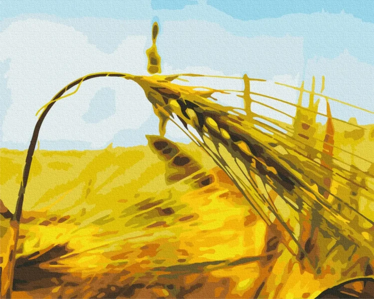 Картина по номерам Ржаной колос Brushme 48x60