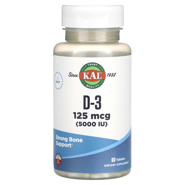 Вітамін Д3 (Vitamin D3) 5000 МО 60 таблеток