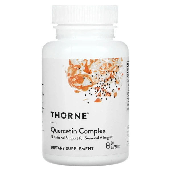 Кверцетин Thorne (Quercenase), 60 капсул