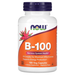 Мультивітамінний комплекс B-100 Now Foods (B-Complex) 100 капсул