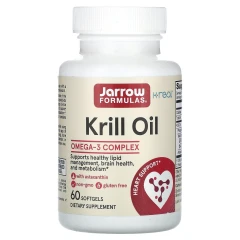 Олія криля Jarrow Formulas (Krill Oil) 600 мг 60 капсул