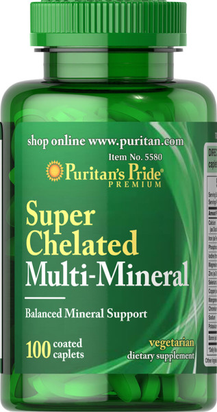 Мультиминеральный комплекс Puritan's Pride (Multi Mineral) 100 таблеток