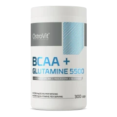BCAA Ostrovit + Глютамін BCAA+Glutamin 5500 мг 300 капсул