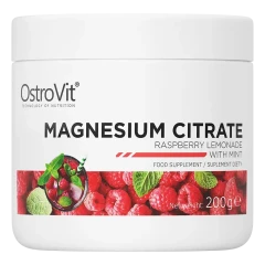 Магній Цитрат Ostrovit Magnesium Citrate малина-лимонад з м'ятою 200 г