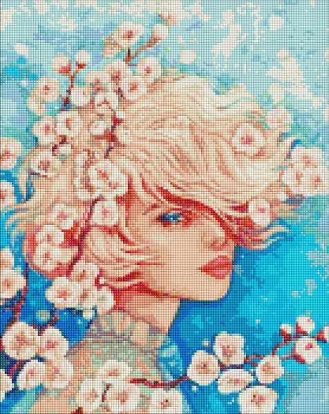 Алмазная мозаика/вышивка Аромат весны 40x50 Ideyka