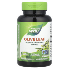 Листя оливи у капсулах Nature's Way (Olive Leaf) 500 мг 100 капсул