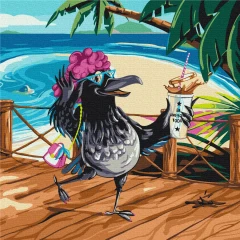Картина за номерами Будь крутим сьогодні © artdi.ua  Brushme 40x40