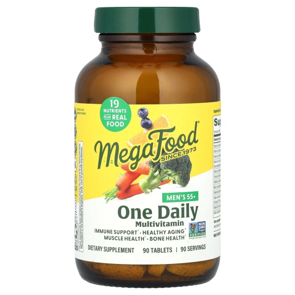 Мультивитаминный комплекс для мужчин 55+ (Men Over 55 Multivitamin and Mineral) 90 таблеток