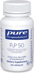 Вітамін B6 (піридоксаль-5-фосфат) Pure Encapsulations (P5P 50) 50 мг 60 капсул для підтримки метаболізму