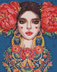 Набір алмазної мозаїки Чарівна краса ©lesya_nedzelska_art 40x50 Ideyka