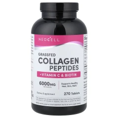 Пептиди колагену з вітаміном C та біотином NeoCell (Collagen Peptides) 270 таблеток