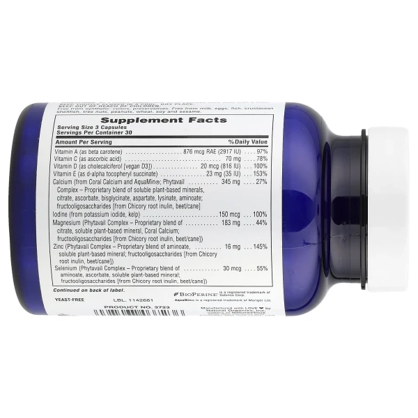 Активований кораловий кальцій Nature's Plus (Coral Calcium) 90 капсул