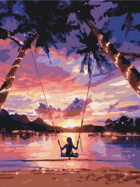 Картина за номерами Небесна насолода  Brushme 30x40