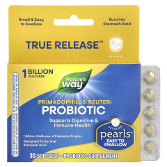 Пробіотики Nature's Way (Primadophilus Reuteri Pearls) 1 млрд 30 капсул
