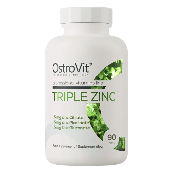 Triple Zinc Ostrovit Потрійний цинк 90 капсул