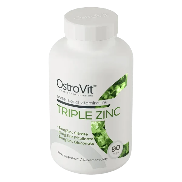 Triple Zinc Ostrovit Потрійний цинк 90 капсул