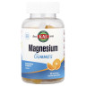 Цитрат магнію KAL (Magnesium Citrate) 83 мг 60 жувальних цукерок зі смаком апельсинової ванілі