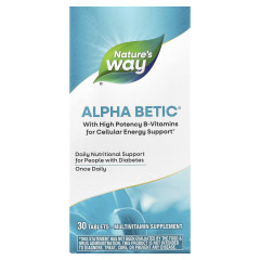 Мультивітаміни Nature's Way (Alpha Betic®) 30 таблеток